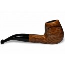 Cachimbo Bertoldi Premium Natural Curvo 9mm Peça Única